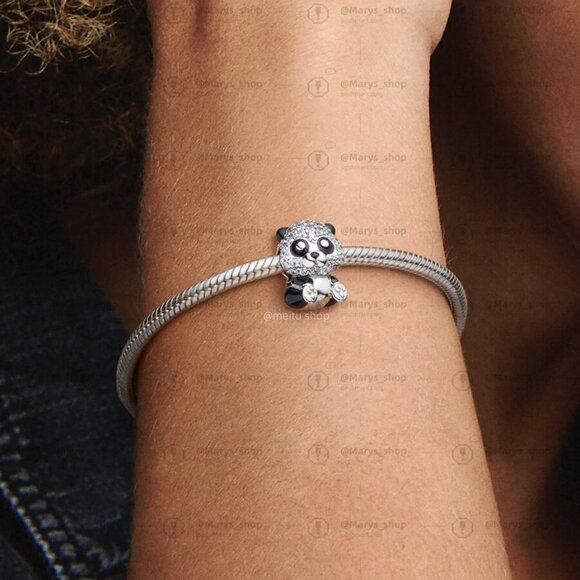 Pandora Sparkling Cute Panda Charm|Pendant - Picture 2 of 2